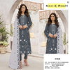 Mah E Rooh 5154 A To F Georgette Embroidery Salwar Suits Collections